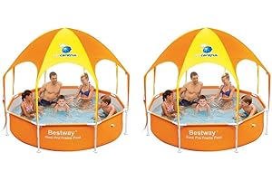 H2OGO! Splash-in-Shade Canopy Play Pool