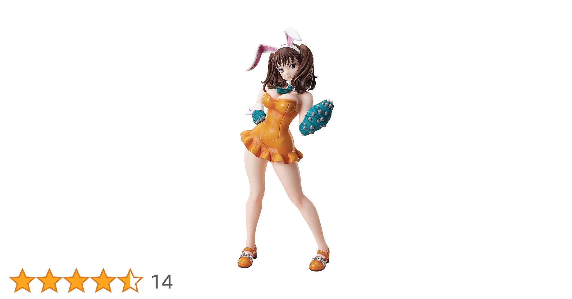 即発送　新品・未開封　七つの大罪 憤怒の審判 ディアンヌ バニー　フィギュア Amazon | 『七つの大罪 憤怒の審判』 ディアンヌ バニーVer. 1/4