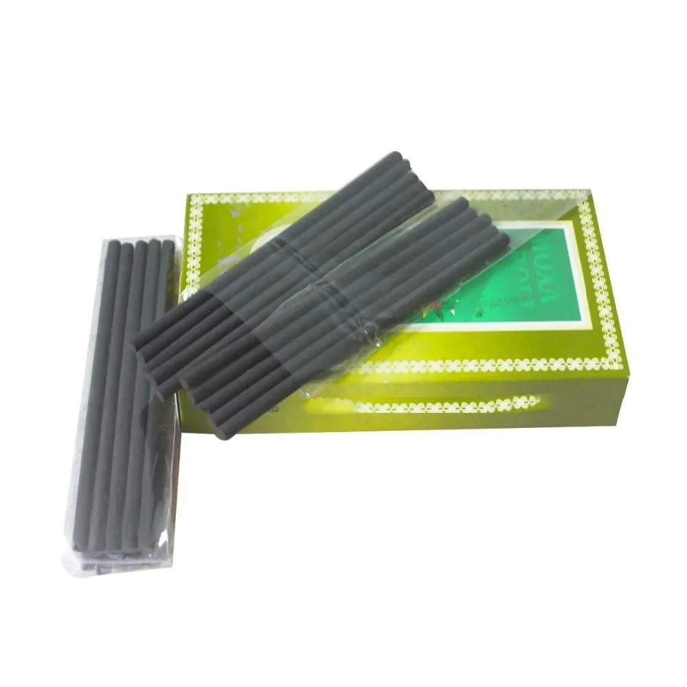 Moxa Sin Humo 70 piezas/caja de palos moxa negros puros, rollo, masaje moxibustión, 12 cm x 4 mm