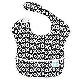 [バンキンス] お食事エプロン 油が落ちるスタイ【日本正規品】 スーパービブ 柔らかくて軽量 洗濯機で洗えてすぐ乾く お食事用防水ビブ BM-S11 Hugs＆Kisses ワンサイズ