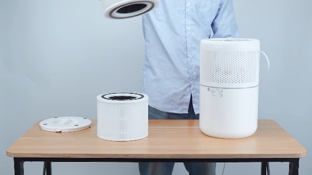 Rebirthcare Filter Für LEVOIT Core 300/300s – 3-in-1 HEPA & Aktivkohlefilter, 2er Set, Weiß