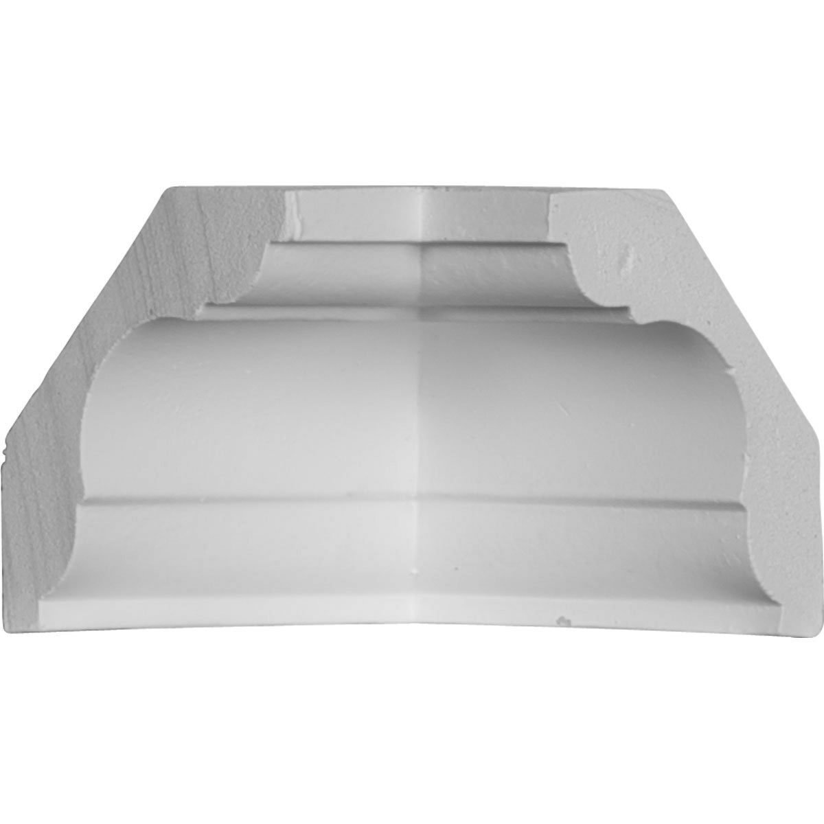 Endurathane Inside Corner for Jefferson Traditional Smooth Crown Moulding, 2 1/4"P x 2 1/4"H (matches moulding MLD02X02X03JE), Factory Primed