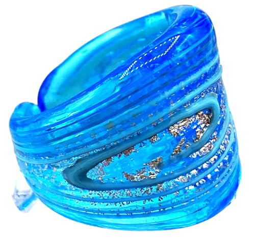ANELLO IN VETRO DI MURANO ANTICA MURRINA VENEZIANA VR800BB (19)