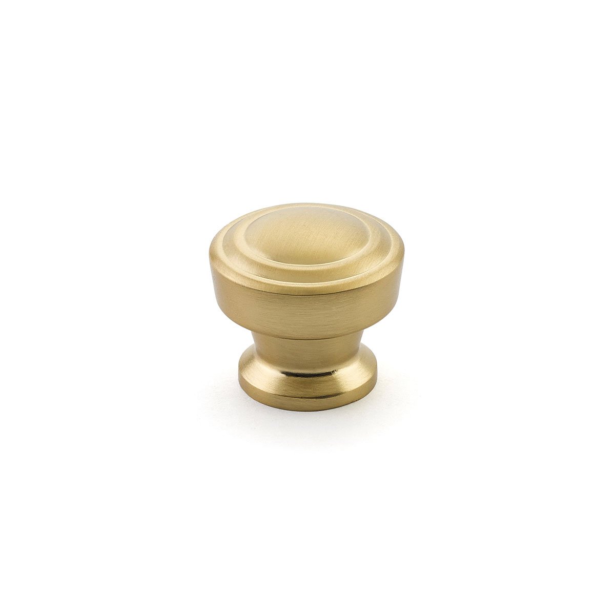 Menlo Park Collection 1-1/4 in. (32mm) Round Knob, Signature Satin Brass - 533-SSB