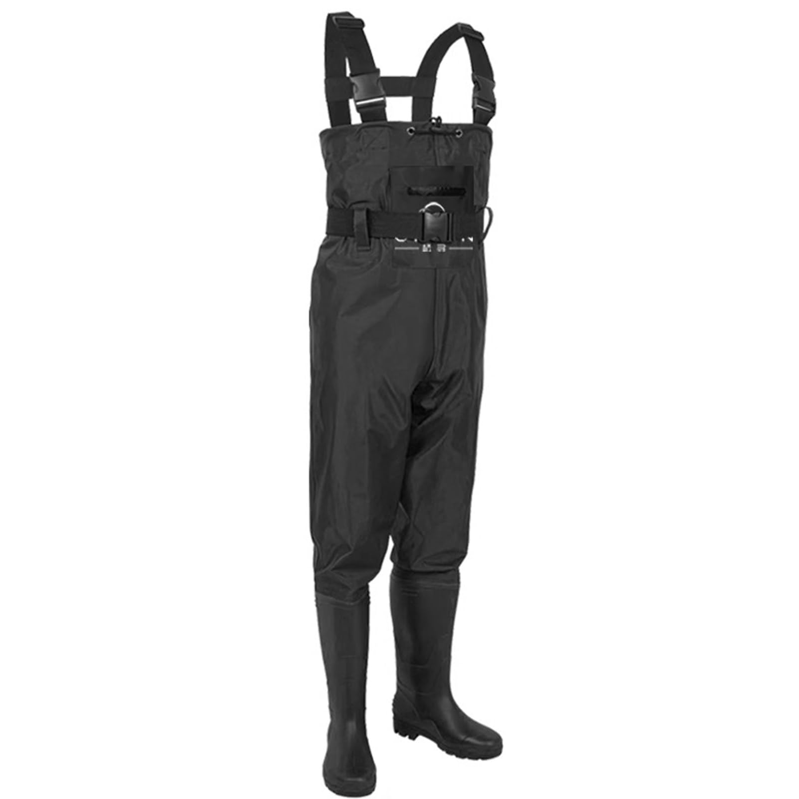 Watstiefel Herren-Wathose mit wasserdichten Stiefeln, verstellbarer Hüftgurt und Rücken