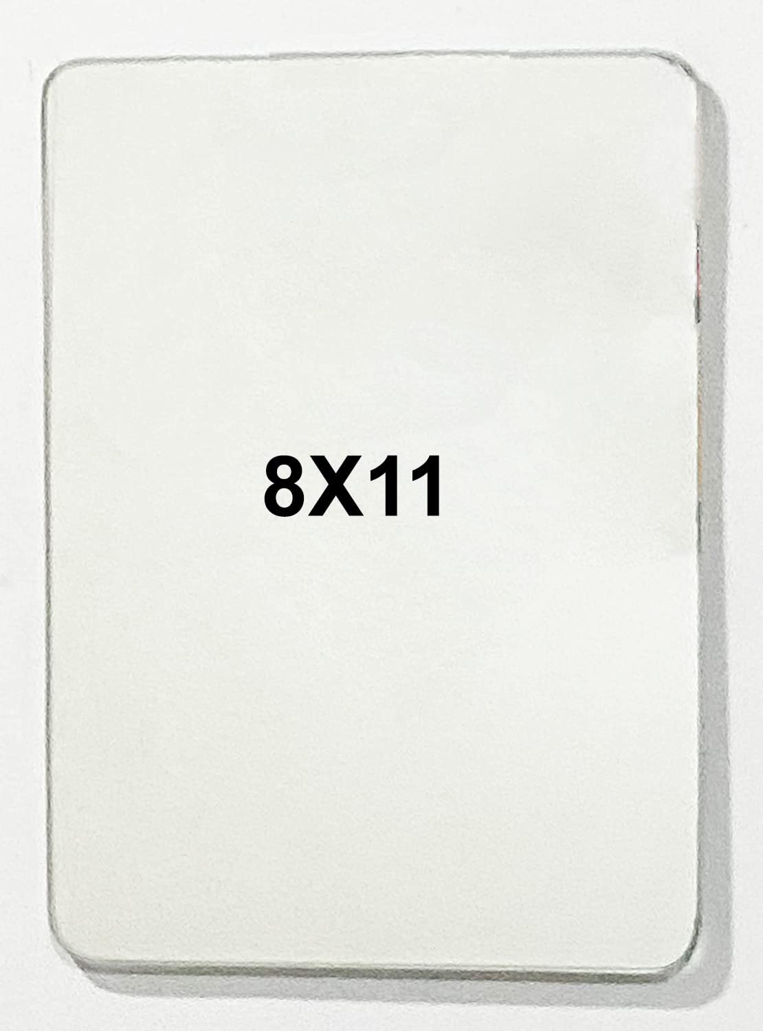 Wall Mirror Sisa, Aaina 20cm X 28cm 3.5mm Thickness (8"x11") No Screw Needed to Put It On The Wall, It Can Be Easily Affixed to The Bathroom Wall Or Over The Tiles with Two Side Tapes (Pack of 1)-image-47