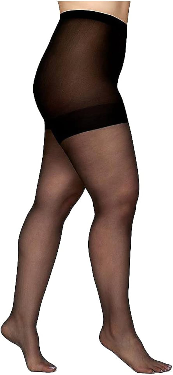 Berkshire womens All Day Sheer Non-control Top Pantyhose - Sandalfoot at  Women’s Clothing store