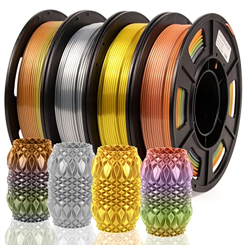 iSANGHU Gradient Silk PLA Filament 4-Pack 1.75mm 250g