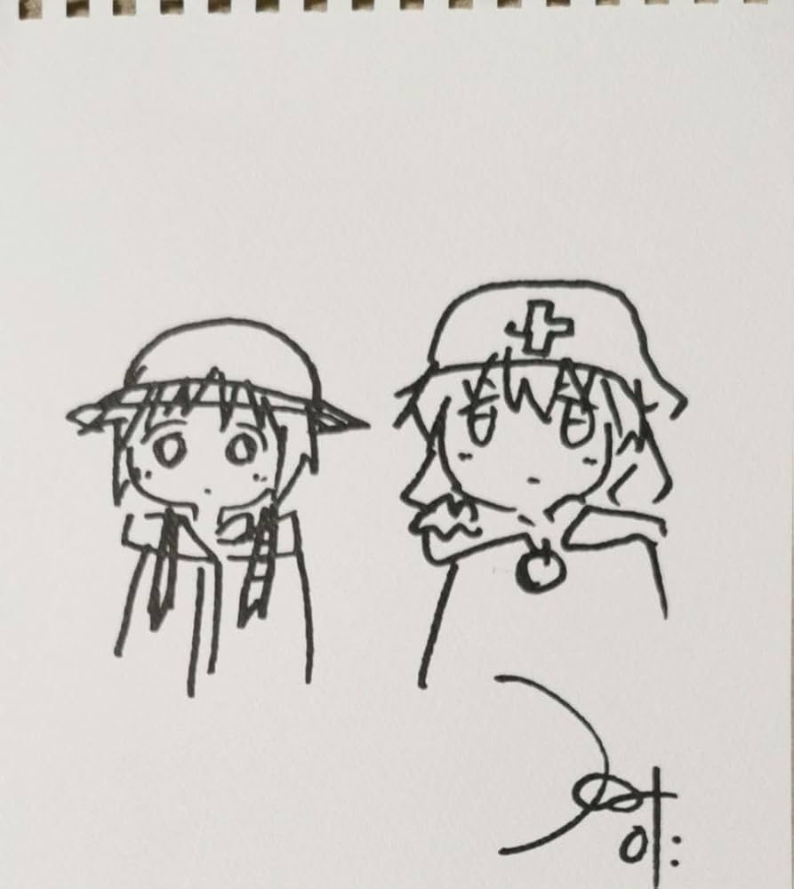 つくみず先生 直筆イラスト Amazon.co.jp: つくみず先生 直筆イラスト : おもちゃ