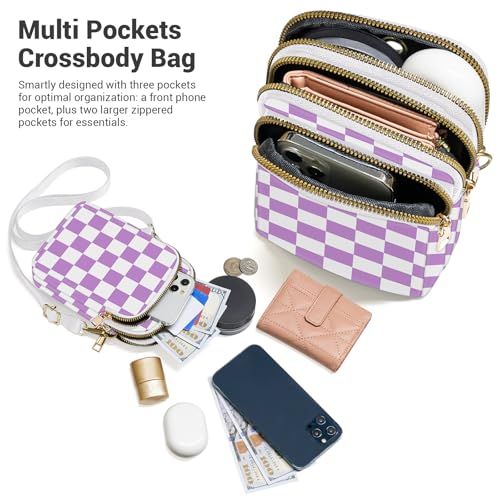 Image of YINHEXI Small Crossbody Bags for Women, Mini Cell Phone Wallet Purse, Shoulder Bag for Women and Men