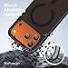 FLOLAB Surtect Tri-Fusion Magnetic for iPhone 17 Pro Max Case Protective Slim Design Magsafe Compatible Military Grade - Full Black Matte Translucent