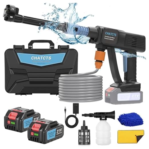 Portable Cordless 980PSI Pressure Washer
