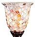 Regency Hill Mosaic Traditional Vintage Uplight Accent Table Lamp 12
