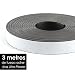 OfficeTree Cinta Magnetica Adhesiva 3 m - Tira de Iman para la...