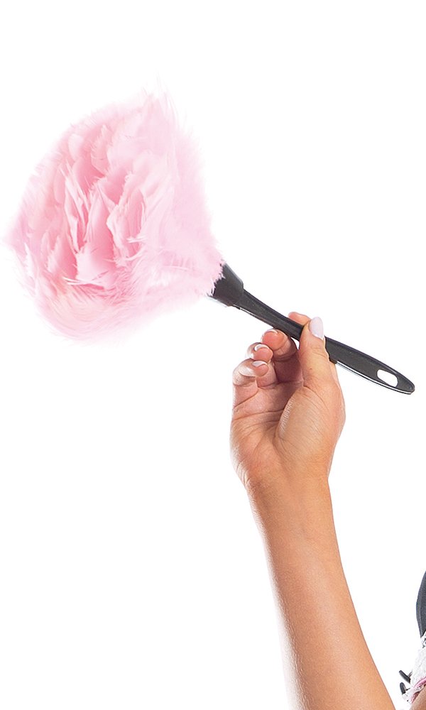 Be Wicked Women's Feather Duster, Pink, One Size
