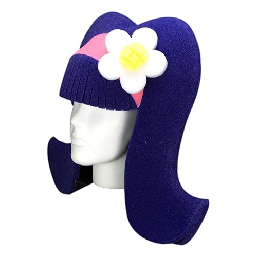 Miniatura 2 de Foam Party Hats Peluca de espuma con diadema - Accesorios para cabina de fotos - Peluca Drag Queen - Pelucas de cosplay - Sombrero de regalo de