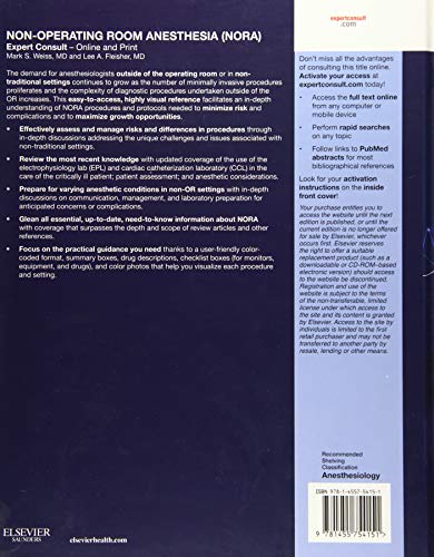 Non-Operating Room Anesthesia: Expert Consult - Online and Print