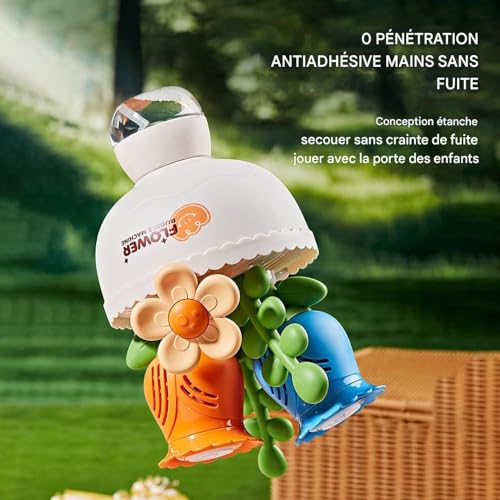 Machine à bulles automatique avec éclairage coloré et effets interactifs - 2