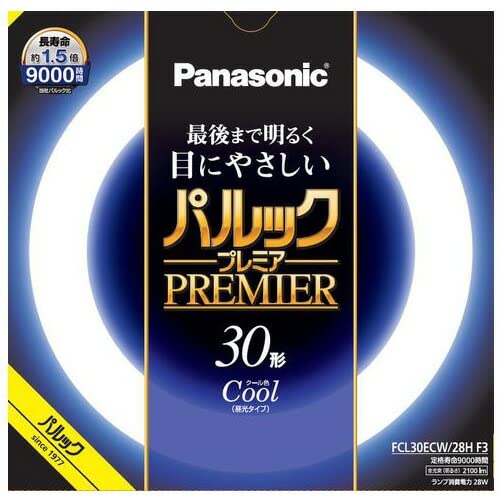 パルックプレミア30形電球色　20本入 Amazon | パナソニック パルックプレミア蛍光灯(蛍光ランプ) 丸