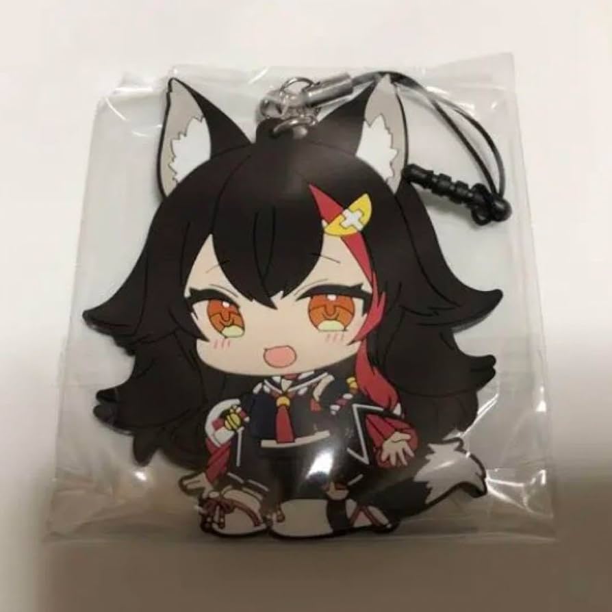 ホロライブ　ゲーマーズ　ぺたん娘 トレーディングラバーストラップ 雑貨 白上フブキ(ゲーマーズver.) 「ホロライブ hololive SUPER