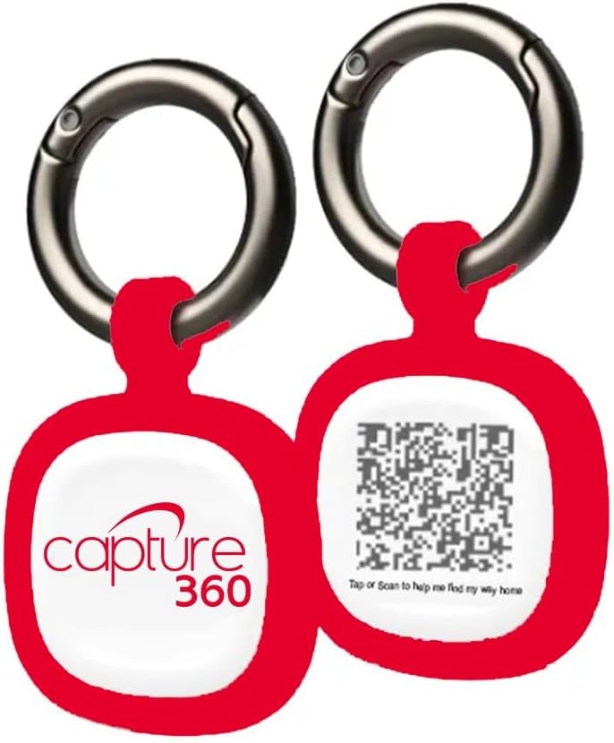 QR Code & NFC Silicone Silent Smart Pet ID Tag – Waterproof, Durable, Customizable Digital ID for Dogs & Cats – Easy Setup, Lost Pet Finder, Cloud Storage Option (RED) QR Code & NFC Silicone Silent Smart Pet ID Tag – Waterproof, Durable, Customizable Digital ID for Dogs & Cats – Easy Setup, Lost Pet Finder, Cloud Storage Option (RED)