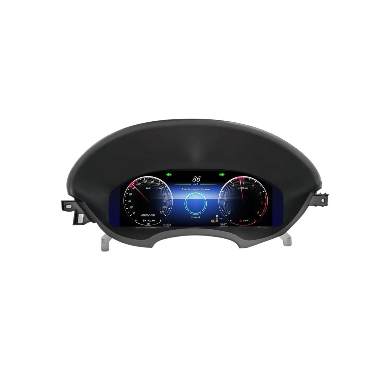 12.3 Scheda digitale LCD Cluster Panel Cockpit compatibile con Mercedes Benz CLS C218 W218 2012-2017 anni Tachimetro strumento automatico