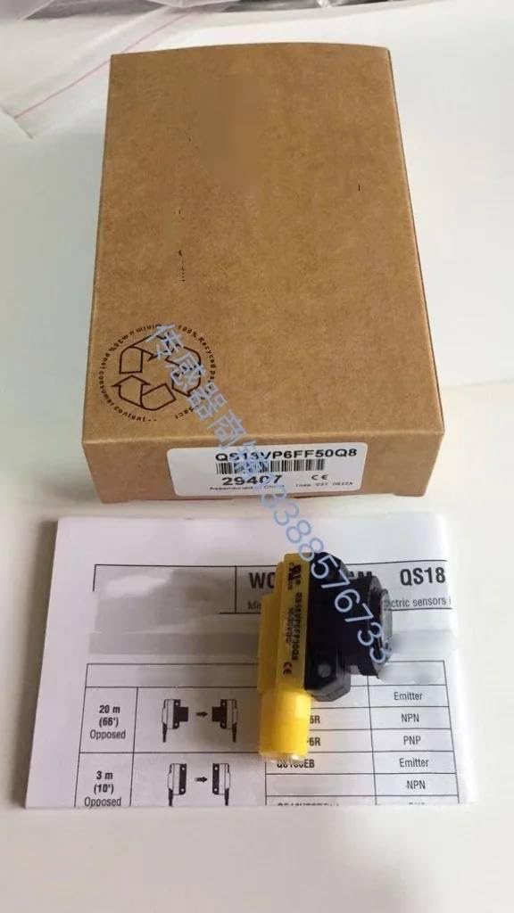 QS18VN6FF50Q8 QS18VP6FF50Q8 QS18VP6DQ8 QS18VN6LPQ8 QS18VP6LPQ8 Photoelectric Switch Sensor