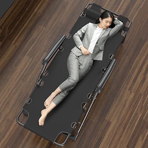 Chaise longue portable pliable et robuste pour extérieur et balcon