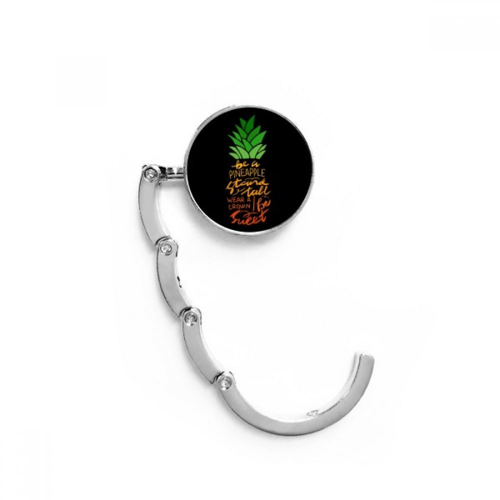 Idée cadeau originale un bureau cintre porte pliable ananas