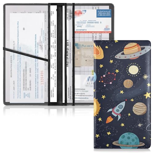 Organizador De Documentos De Cuero Slim miniatura 6