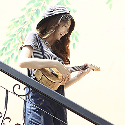 DXIN Ukulélé Soprano, Guitare Légère 4 Cordes, Ukulélé en Bois De Manguier pour Débutant, Guitare Hawaïenne Facile À… - Les Beatles, Paul McCartney, John Lennon, RIngo Starr, George Harrison DXIN Ukulélé Soprano, Guitare Légère 4 Cordes, Ukulélé en Bois De Manguier pour Débutant, Guitare Hawaïenne Facile À… – Image 3