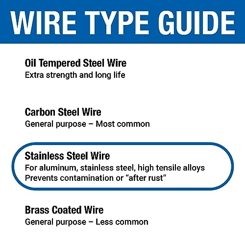 Mercer Industries 186520 4 Inch X 1/2 Inch X 5/8"-11 Knot Wire Wheel,.020 Stainless Steel Wire thumb #7