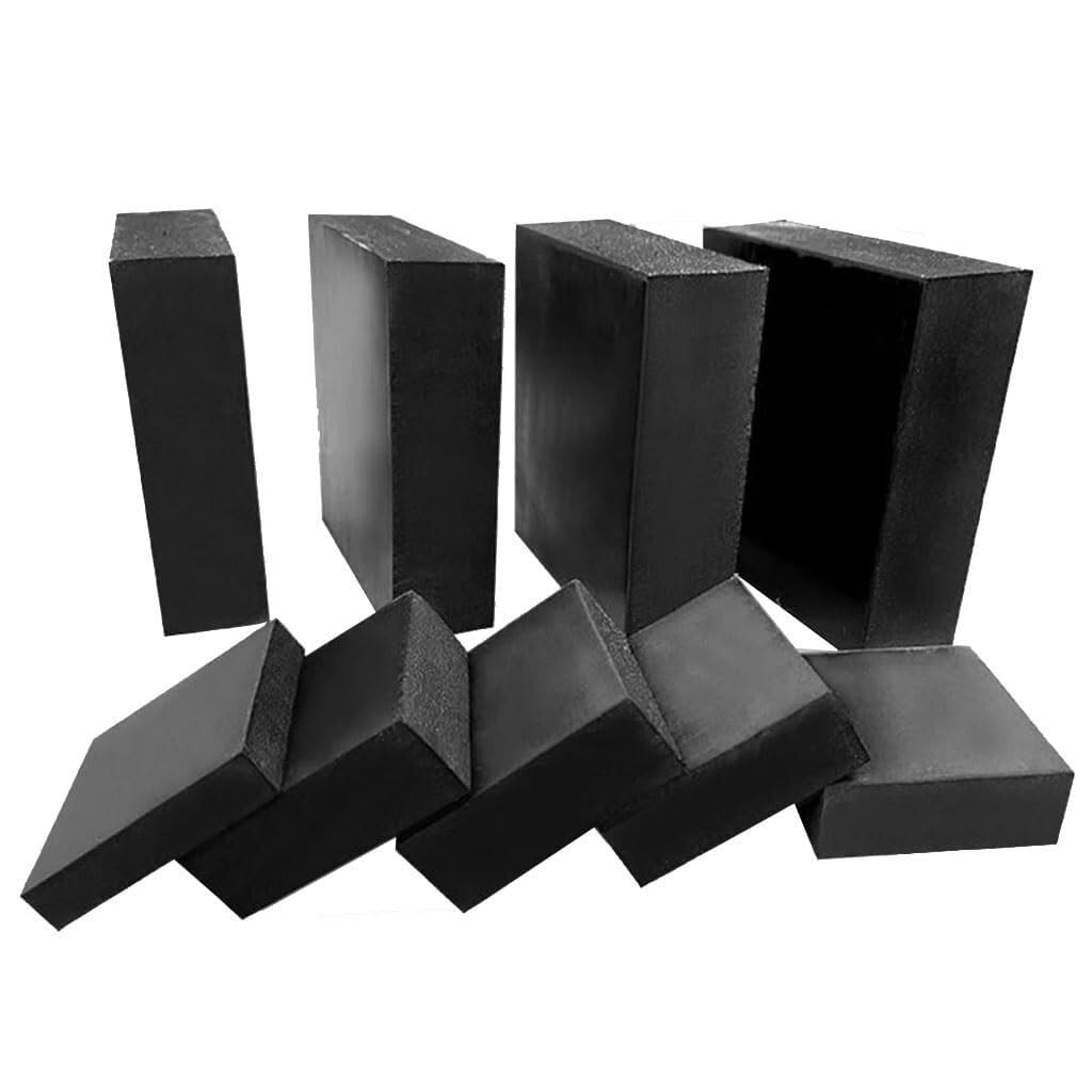 1 Pz Foglio In Gomma Siliconica Nera Industriale, Guarnizione Ammortizzante Elastica Antiscivolo 50X50/100x100/150X150/200x200mm(150X150X20mm)