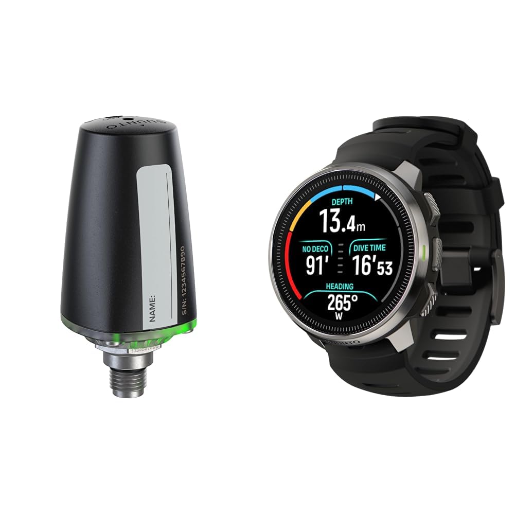 SUUNTO Ocean All Schwarz + TANKPOD Multi