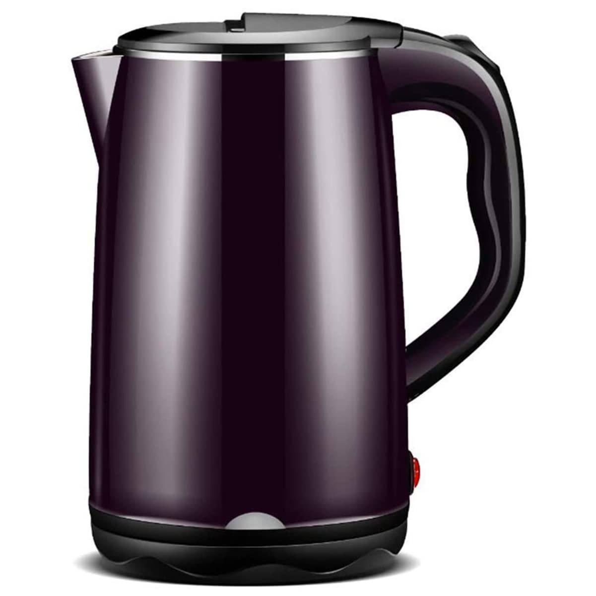 Bouilloire en verre avec LED violette pour vos matins café et thé