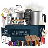 Hearth & Harbor DIY Candle Making Kit for Adults and Kids, Candle Making Supplies, 16 Oz. Soy Candle...