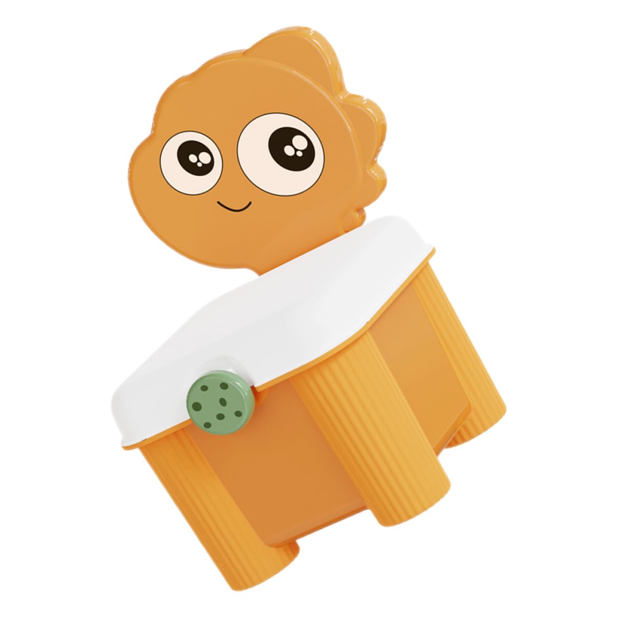 Boîte rangement jouets multifonction SHINEOFI orange grand bac plastique