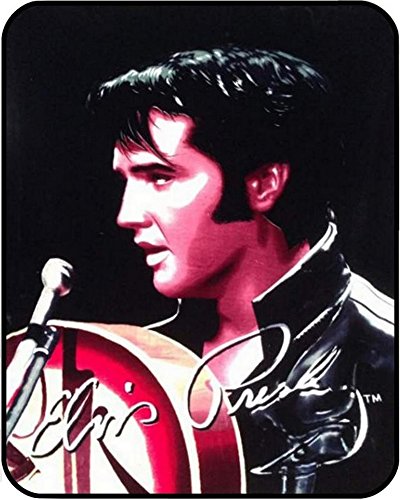 Elvis Presley Luxury Plush Blanket Queen Size