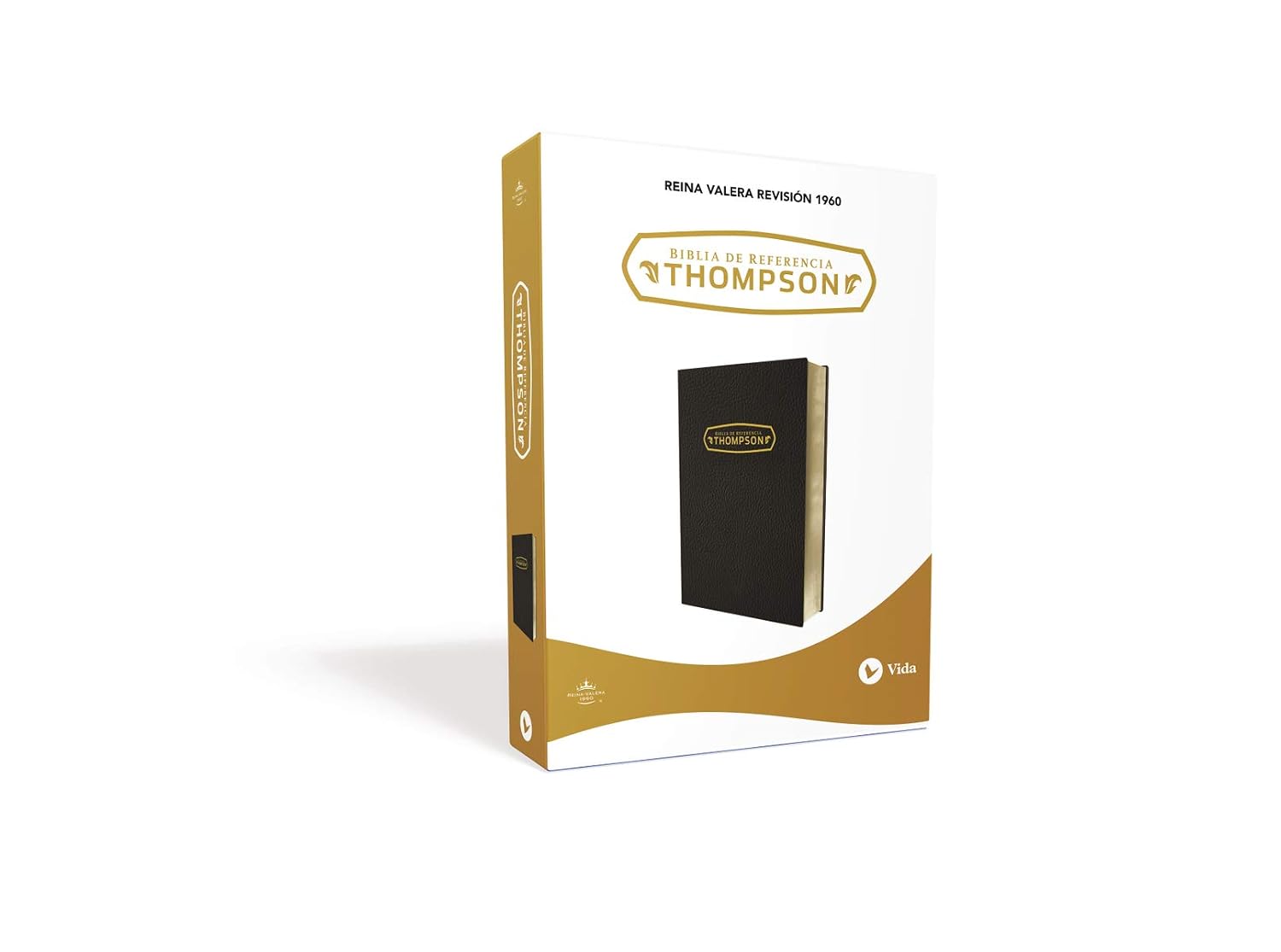 RVR60, Biblia de Referencia Thompson, Piel reciclada, Negro (Spanish Edition)