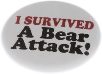 A&T Designs Unisex - I Survived A Bear Attack! 1.25