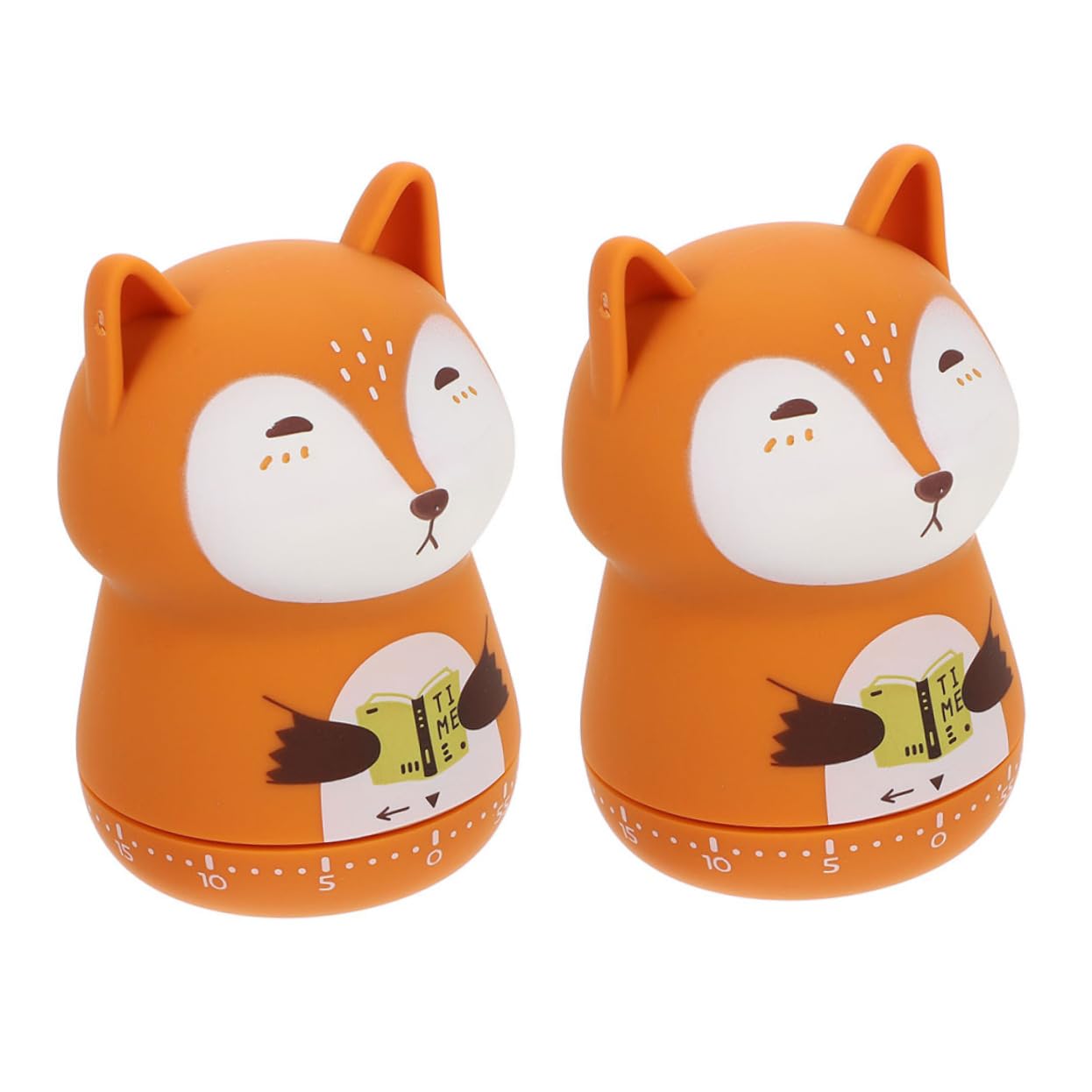HOLIDYOYO 2pcs Timer Time Reminder Tools Hand Tools Ountdown Reminder Tools for Cat Food Clock for Kitchen Alarm Cooking Digital Clocks Slides for Abs Cute Alarm Clock Student