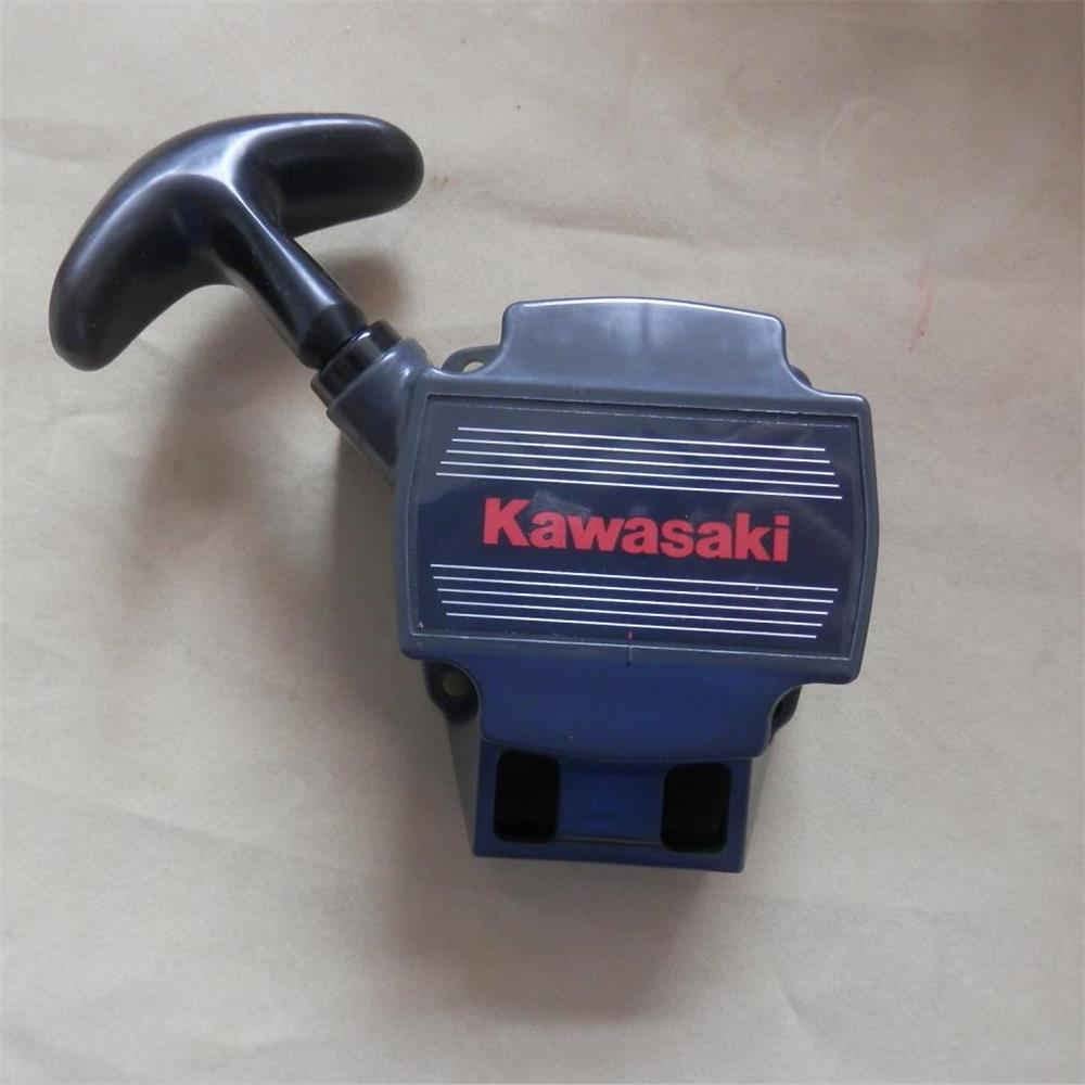 Conjunto de arranque de retroceso 490882594 Reemplazo para motores TJ27E KBH KBL27 26CC - ​​Incluye polea de rebobinado de arranque por cuerda, perilla, empuñadura, cuerda y cubierta(ORIGINAL STARTER)