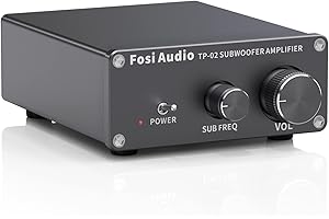 Fosi Audio TP-02: Compact and Powerful Passive Subwoofer Bass Amplifier