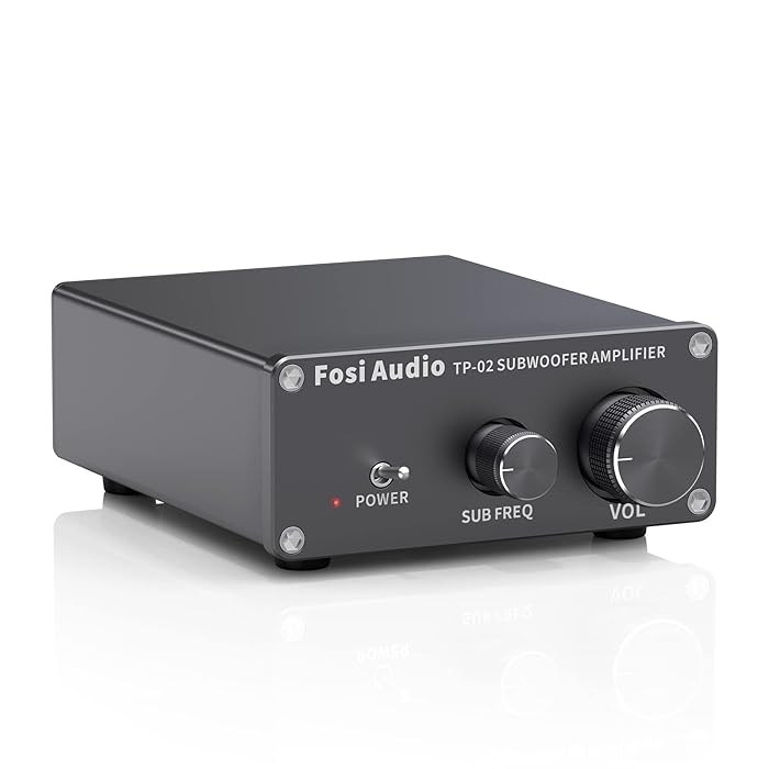 Buy Fosi Audio TP02 Subwoofer Amplifier TDA7498E Mini Sub Bass Amp