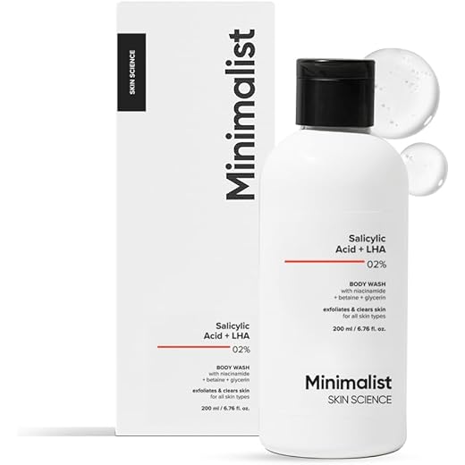 Minimalist Salicylic Acid Body Wash 200ml 200 ml