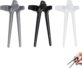 Olakin Chopsticks, Finger Chopsticks for Gamers, Eco Friendly Reusable Chopsticks, Plastic Chopsticks for Hand Snacks, Gaming, Food Donuts