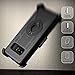 E LV Holster Case for Galaxy Note 8 - Shock-Absorption / High Impact Resistant Armor Full Body Protective Case Cover with Kickstand and Belt Swivel Clip for Samsung Galaxy Note 8 Case Black