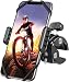 Produktbild IQQI Telefon-Halter Für Fahrrad, Universal Motorrad-Handy-Halterung Lenker Cradle [Asymmetric Clamp] Fit Mit iPhone Samsung Galaxy Und Anderen Handys