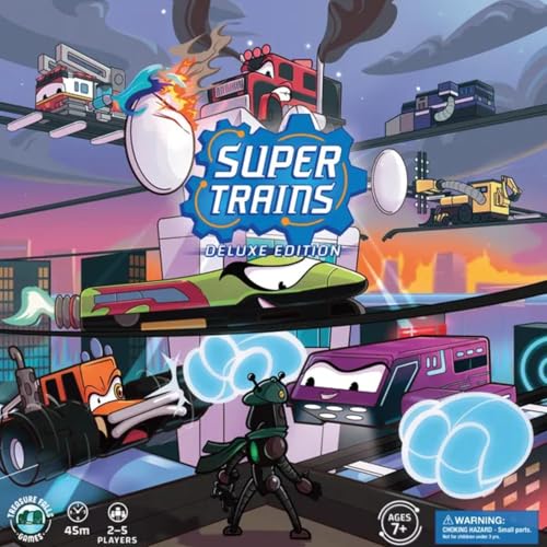 『Super Trains – A Kid’s Table Review』のカバーアート