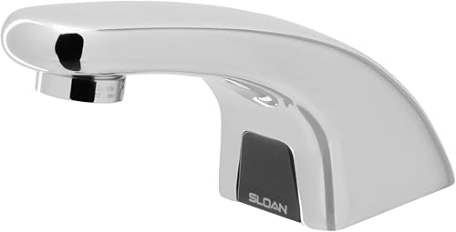 Sloan Optima EBF-615 - Grifo sin contacto activado por sensor, grado comercial con accesorios de conexión rápida, funciona con batería de 0.5 GPM y